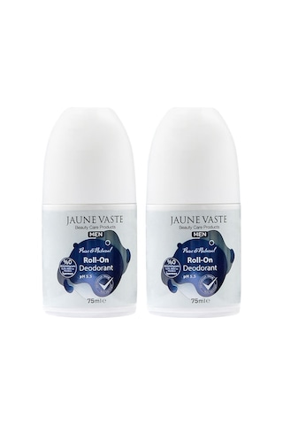 Jaune Vaste Pure & Natural Doğal Erkek Roll-On Deodorant 2 x 75 ML
