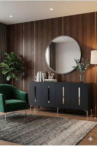 Ka1810as Rany Konsol ,tv Sehpası Antrasit-silver 180cm