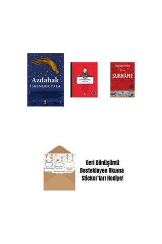 Azdahak + Ansikolopedik Divân Şiiri Sözlüğü Ciltli + Surnâme - Bir Osmanlı Mâcerası + Okuma Sticker'ları