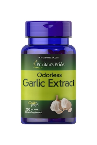Puritan's Pride Odorless Garlic Extract 100 Kapsül