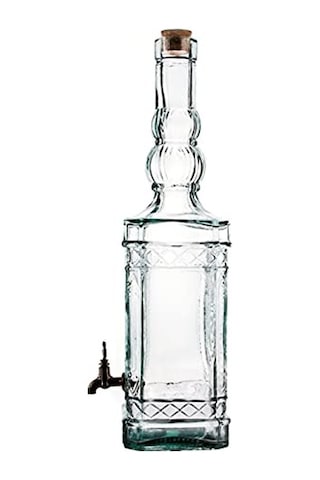 Musluklu Köşeli Yağ Şişesi 3.5 Litre 01