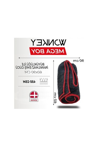Mikrofiber Pati Kurulama Havlusu 60x90 Cm Acı Biber