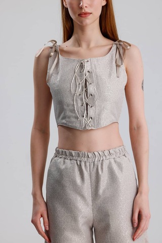L'aura Corset Juliet Bayan Korse Büstiyer Bej