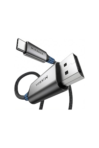 Usb C Displayport 1.4 Kablo 8k 60hz, 4k 240hz, 360hz Hdr Hdcp Type C To Thunderbolt 5/4/3, Sku: Smgb0g599j2vq