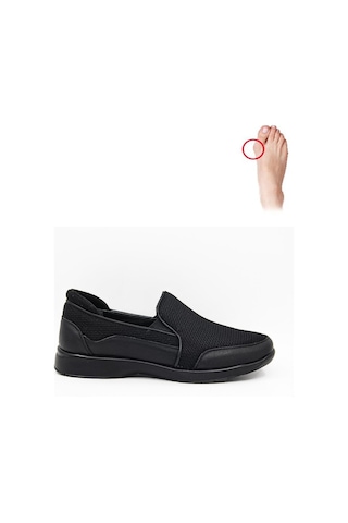 Ceyo 9925-48 Erkek Comfort Ayakkabı - Siyah Siyah