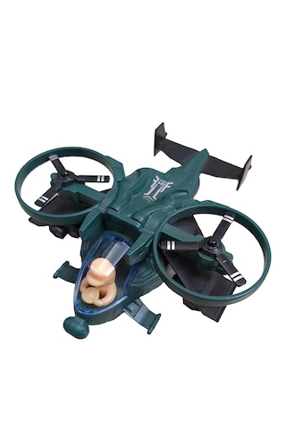Oyuncak Helikopter Uçak Sürtmeli