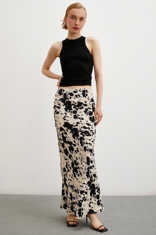 Never More Maxi Boy Verev Etek Bej