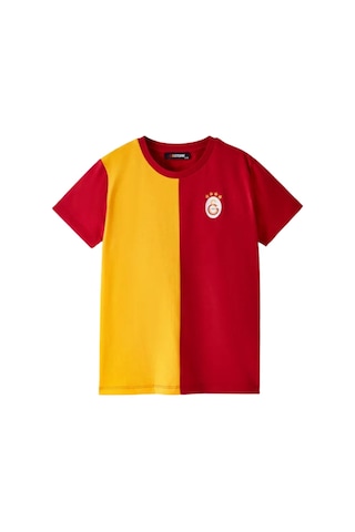 Gsstore Galatasaray Çocuk Parçalı T-shirt Sarıkırmızı