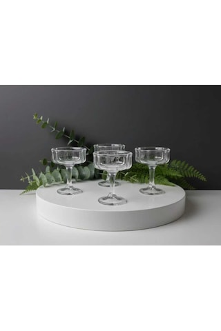 Çnr Home Collection Lavin Sade Lokumluk-şekerlik 6 Lı Gri