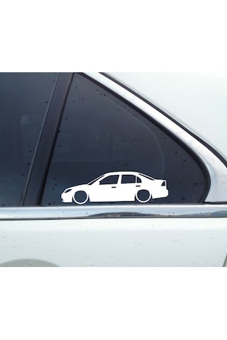 Cıvıc Vtec 2 Sedan Basık Kelebek Silüet Stickeri 2 Adet Kelebek Cam Cıvıc Vtec 2 Sedan Basık Kelebek Silüet Stickeri 2 Adet Kelebek Cam
