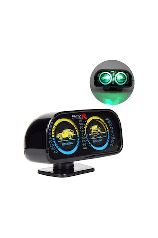 Sones Tr-9601 Ayarlanabilir Eğim Ölçer Eğim Ölçer Bulucu Aracı Araba Araç İnklinometre Ölçer Siyah