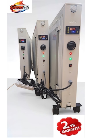 Germısı Hybrit İnverter Elektrikli Petek Radyatör 3kademe Turbo Modlu 60x120cm 500w-1500w