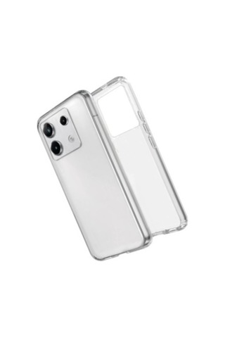 Redmi Note 13 4g Kılıf Lüx Şeffaf Silikon Renk