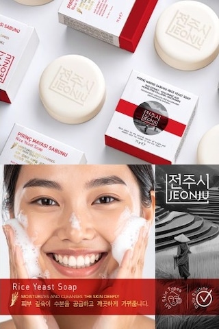 Jeonju Pirinç Mayası Beyazlatıcı & Aydınlatıcı Sabun JEONJU.003