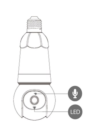 Imou 5 Mp Kablosuz Ampul Kamera Bulb Cam Ipc-s6dp-5m0web