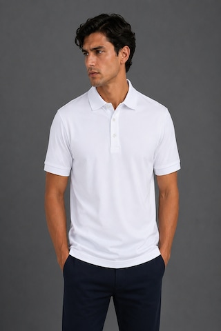 Bisse Beyaz Polo Yaka T-shirt Ts26y26106 01
