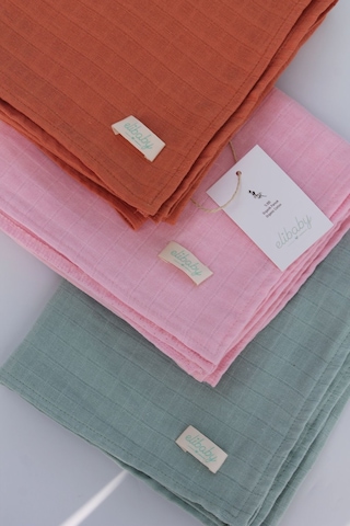 3'lü Organik Pamuk Müslin Örtü Seti Kız Bebek Model 3 Pembe, Tarçın, Nil 3 Adet 75x85 CM Pembe Tarçın Nil