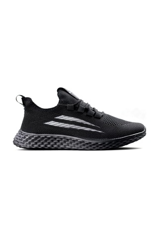 Siyah Triko Sneaker Ayakkabı Awidox Siyah