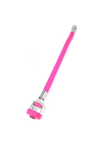 Oynar Başlıklı Tasarruflu Kubar Musluk Borusu ve Başlığı Pembe.