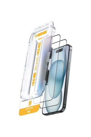 Buff Apple iPhone 15 Uyumlu 5d Easyfit Ekran Koruyucu