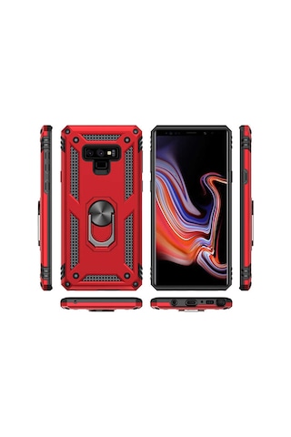 Samsung Uyumlu Galaxy Note 9 Kılıf Zore Vega Kapak-Siyah