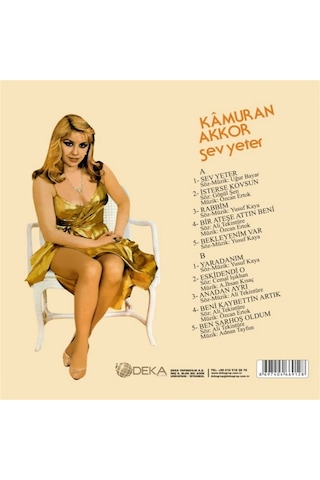 Kamuran Akkor - Sev Yeter Plak