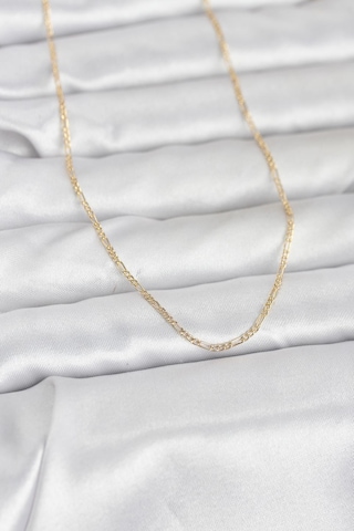 Cm 14k Gold Renk 60 Cm Zincirli Kadın Kolye Altın - Beyaz 17165291