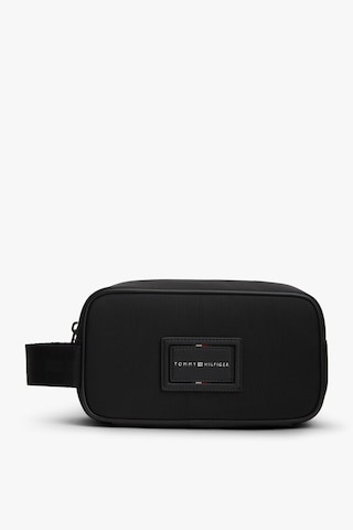 Tommy Hilfiger Th Foundatıon Washbag Erkek Siyah Çanta - Am0am14549