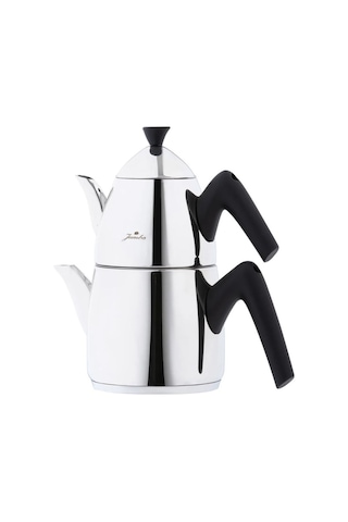 Jumbo Lizbon Çaydanlık Takımı 8534 Siyah