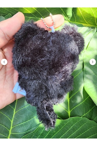 Pepikon Enhypen Skzoo Kpop Peluş Oyuncak 10 Cm Anahtarlık Çanta Aksesuar Siyah