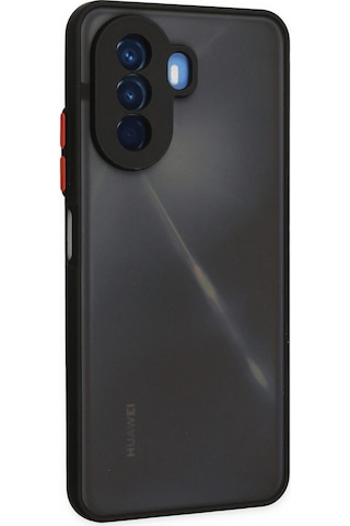 Newface Huawei Nova Y70 Kılıf Montreal Silikon Kapak Semeglbl - 20 - Siyah