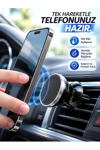 Havalandırma Izgarası İçin Manyetik Araç Telefon Tutucu Diğer