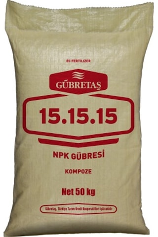 15.15.15 Npk Taban Süper Kompoze Gübresi 10 KG