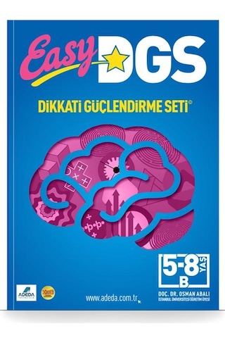 Easy Dikkati Güçlendirme Seti 5/8 Yaş B