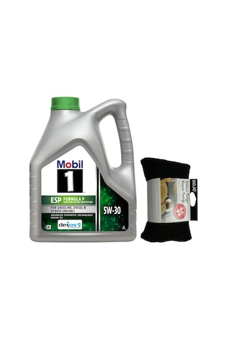 Mobil 1 Esp Formula P 5W-30 Sentetik Motor Yağı 4 L + Silikon Boyun Yastığı Siyah