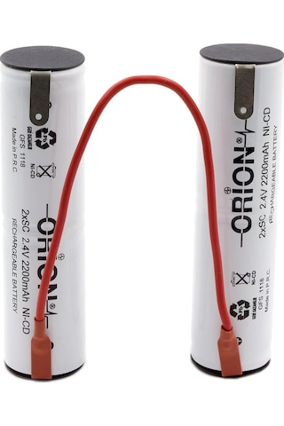 Fakir MRC48 Uyumlu Orion 4.8V 2200 mAh Şarjlı Süpürge Pili (412303710)