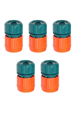 Hortum Ucu Jaklı Bağlantı Eki 1/2" - 5 Adet