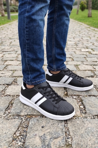 In Step Daily-comfort Siyah Erkek Sneaker