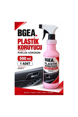 Bgea Plastik Koruyucu Parlak 500 Ml Sprey İç Ve Dış Yüzey Bakımı