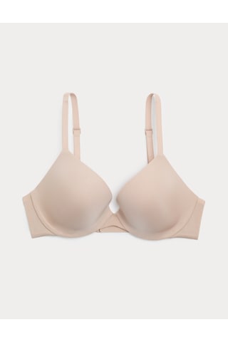 Marks & Spencer Destekli Plunge Sütyen T33000349 Ten Rengi
