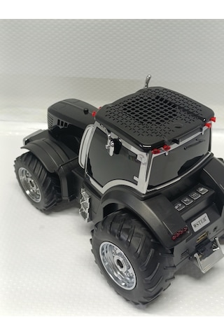 Traktör Şeklinde Bluetooth Hoparlör Şarjlı Kablosuz Speaker Fm Sd Kart Usb - Siyah- Tek Ebat