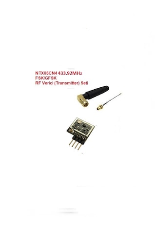 433.92mhz Fsk/gfsk Rf Verici Seti Ntx05cn4-set 433.92mhz Fsk/gfsk Rf Verici Seti Ntx05cn4-set