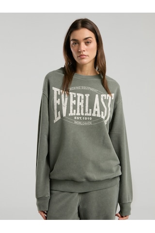 Everlast Authentic Boxing Wmn Haki Kadın Sweatshirt Haki