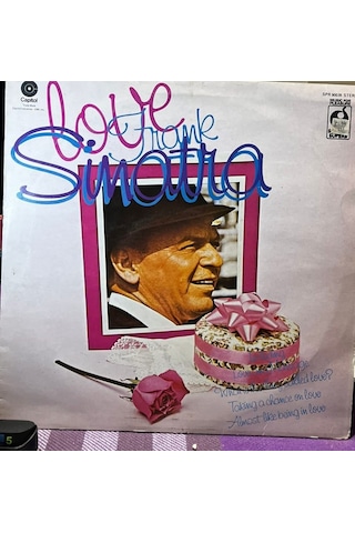 Frank Sinatra - Love Lp 1973 - Capitol Records / Mfp - İngiliz Baskı Plak