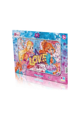 Winx 24 Parça Frame Puzzle