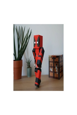 Minecraft Deadpool Figür