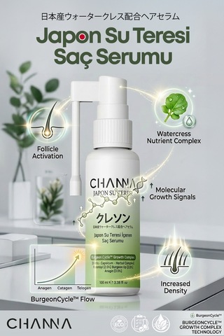 Japon Teresi Serumu - Saç Kökü Oluşumunu Destekleyen Burgeoncycle & Growth Complex - 854772762