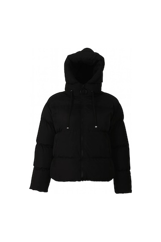 Trender Siyah Kadın Mont Y02 Siyah