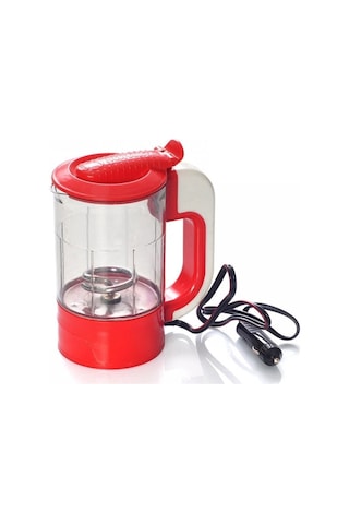Ahmet Otomotiv Şahika 12V 500 ML Termostatlı Araç İçi Oto Su Isıtıcısı Kettle