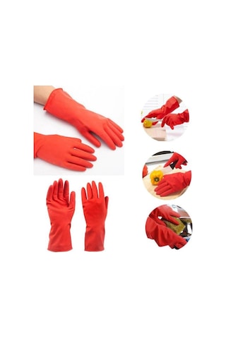 Beybi Ev İşleri ve Bulaşık Eldiveni 4'lü 9-9.5 L